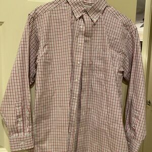 Men's Red Checkered Shirt